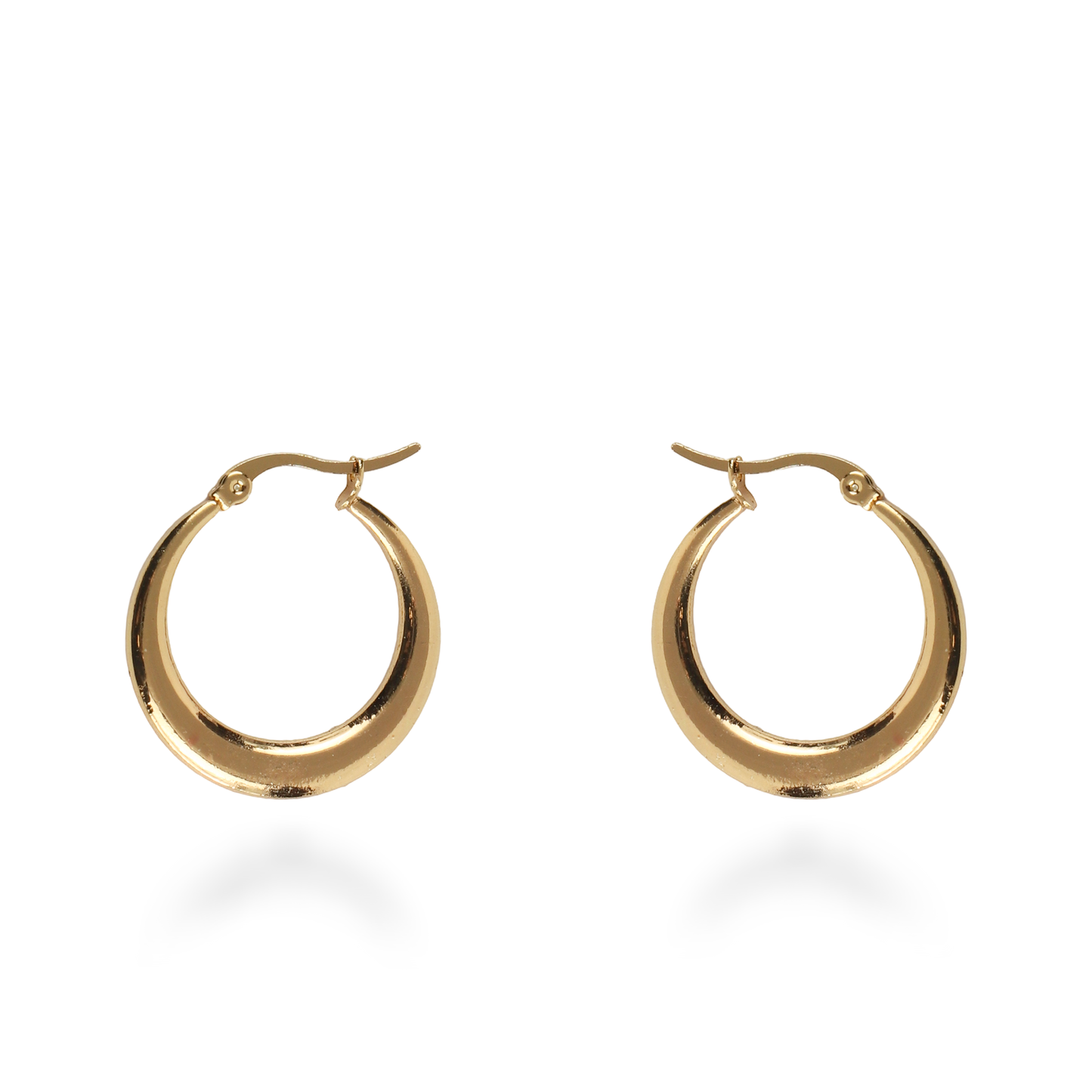 Σκουλαρίκια κρίκοι Mar and Mar Hervey από ανοξείδωτο ατσάλι