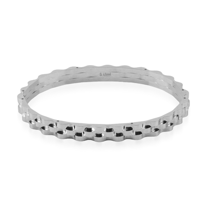 Ανδρικό βραχιόλι Mar and Mar Chainx Cuff από ανοξείδωτο ατσάλι