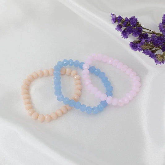 Βραχιόλι χειροποίητο με χάντρες Bliss Candy Beads