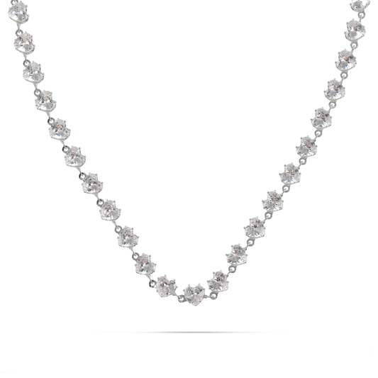 Κολιέ με πέτρες ζιργκόν Mar and Mar Lovellia (Silver)