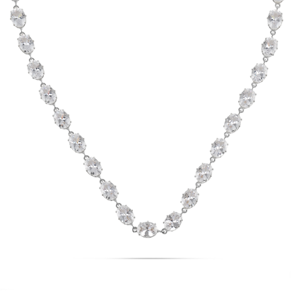 Κολιέ με πέτρες ζιργκόν Mar and Mar Celestine (Silver)