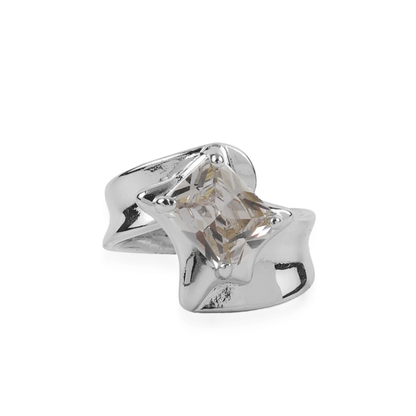 Γυναικείο δαχτυλίδι με ζιργκόν Mar and Mar Emberline (Silver)