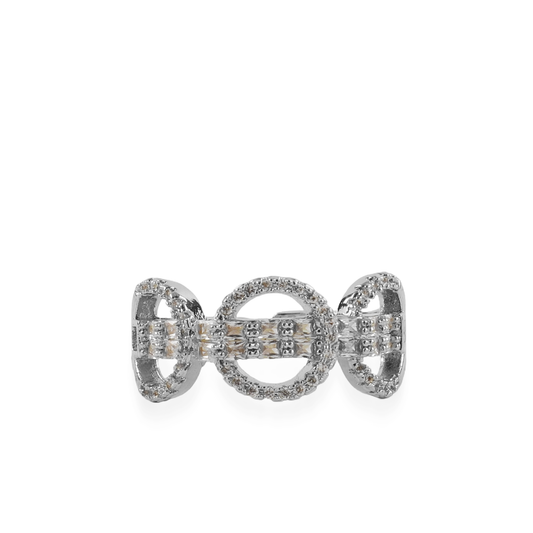 Γυναικείο δαχτυλίδι με ζιργκόν Mar and Mar Aether (Silver)