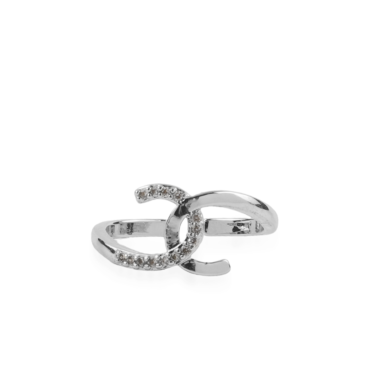 Γυναικείο δαχτυλίδι με ζιργκόν Mar and Mar Obsidian (Silver)