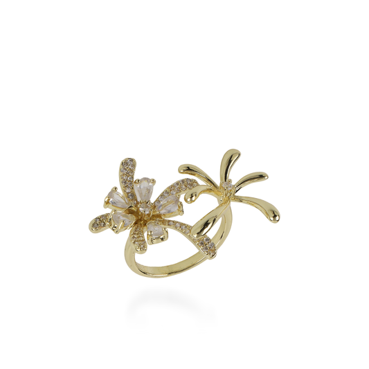 Γυναικείο δαχτυλίδι με ζιργκόν Mar and Mar Alvéra