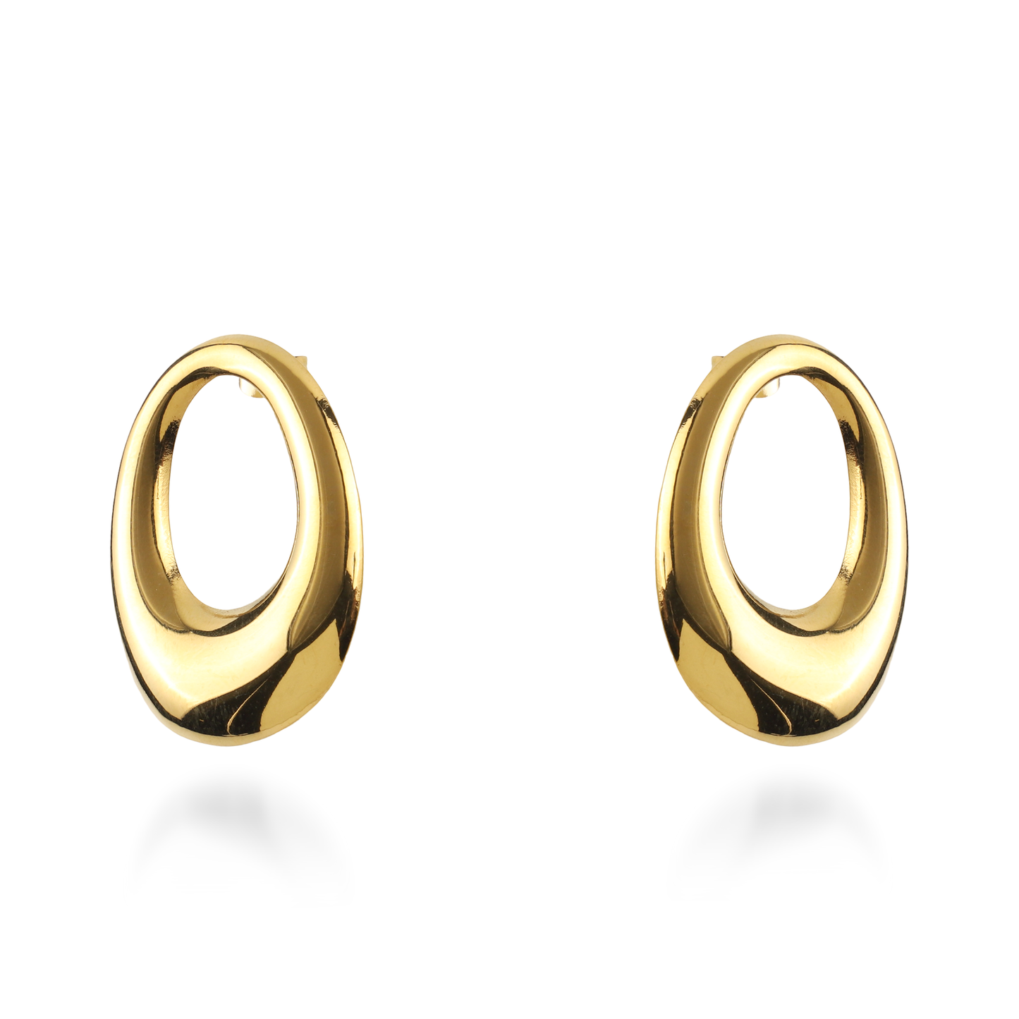 Σκουλαρίκια καρφωτά Mar and Mar Azura από ανοξείδωτο ατσάλι