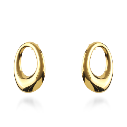 Σκουλαρίκια καρφωτά Mar and Mar Azura από ανοξείδωτο ατσάλι