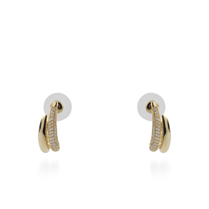 Σκουλαρίκια καρφωτά με ζιργκόν Mar and Mar Yvian