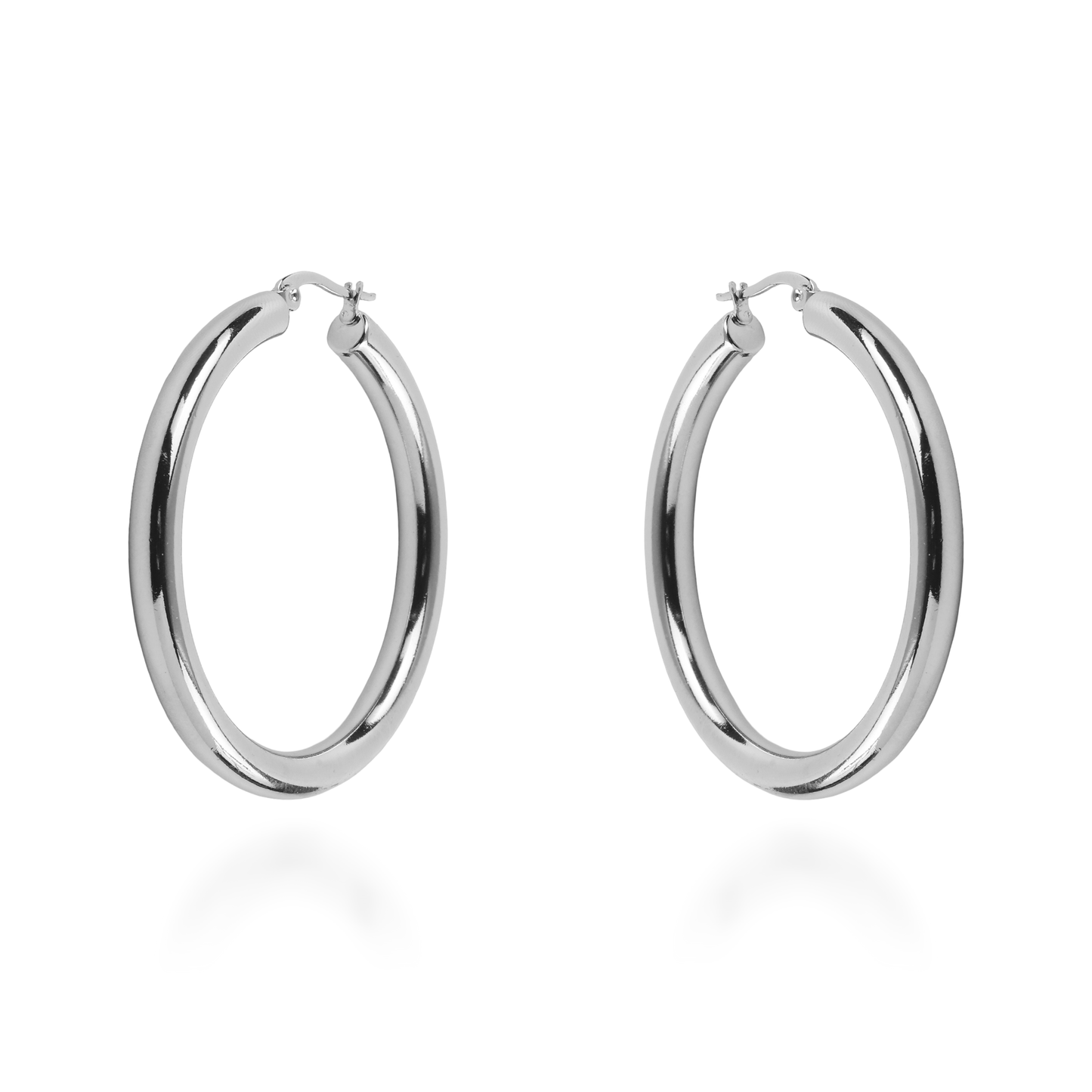 Σκουλαρίκια κρίκοι Mar and Mar Omeria από ανοξείδωτο ατσάλι