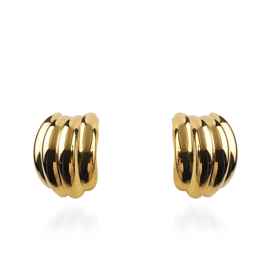 Σκουλαρίκια καρφωτά Mar and Mar Benilia από ανοξείδωτο ατσάλι