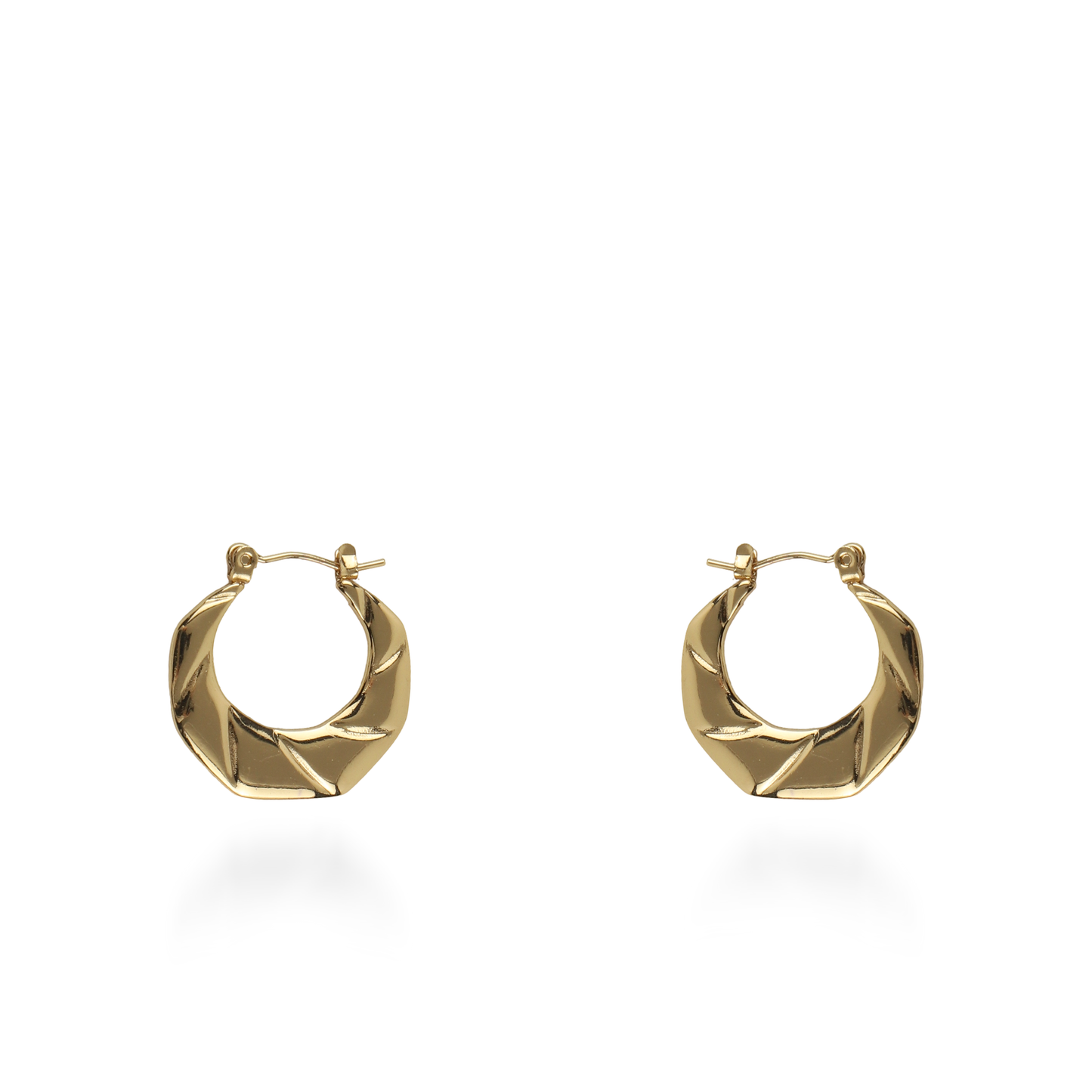 Σκουλαρίκια κρίκοι Mar and Mar Diora από ανοξείδωτο ατσάλι