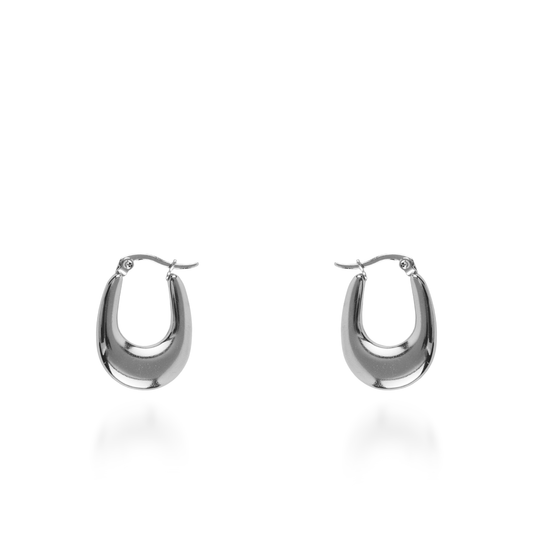 Σκουλαρίκια κρίκοι Mar and Mar Renelia από ανοξείδωτο ατσάλι