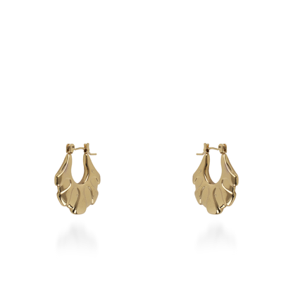 Σκουλαρίκια κρίκοι Mar and Mar Valyra από ανοξείδωτο ατσάλι