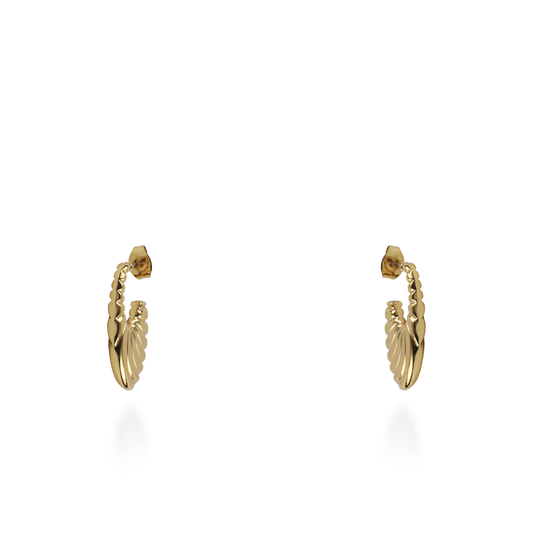 Σκουλαρίκια καρφωτά Mar and Mar Velora από ανοξείδωτο ατσάλι