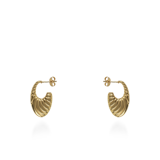 Σκουλαρίκια καρφωτά Mar and Mar Velora από ανοξείδωτο ατσάλι