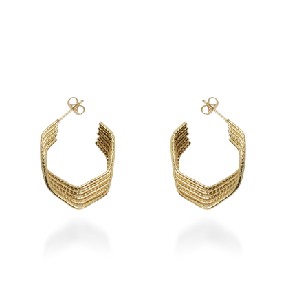 Σκουλαρίκια κρίκοι Mar and Mar Lysithea