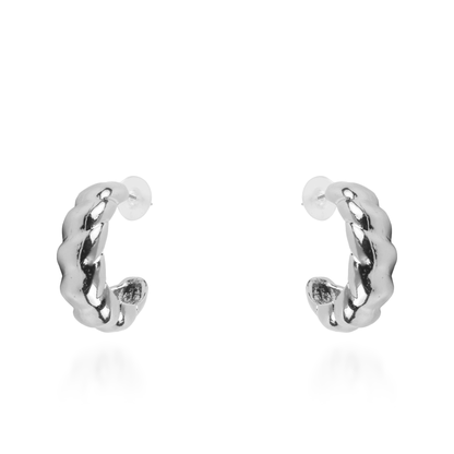 Σκουλαρίκια κρίκοι Mar and Mar Kaly από ανοξείδωτο ατσάλι