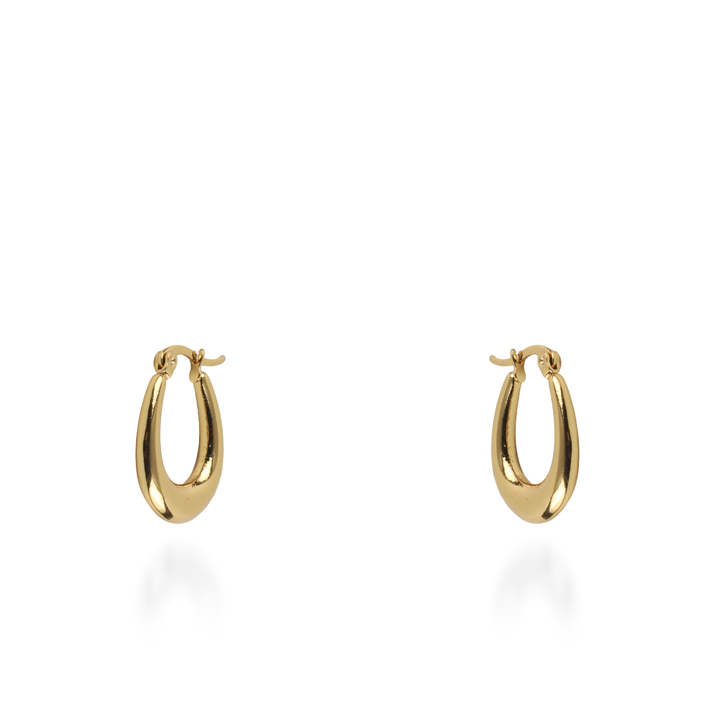 Σκουλαρίκια κρίκοι Mar and Mar Rhia από ανοξείδωτο ατσάλι