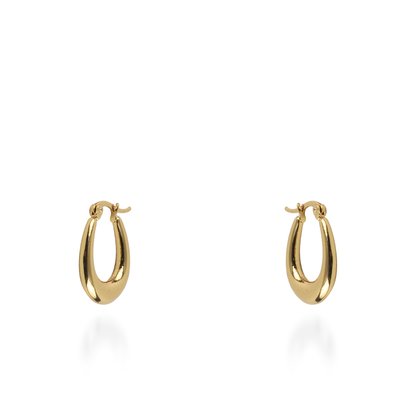 Σκουλαρίκια κρίκοι Mar and Mar Rhia από ανοξείδωτο ατσάλι