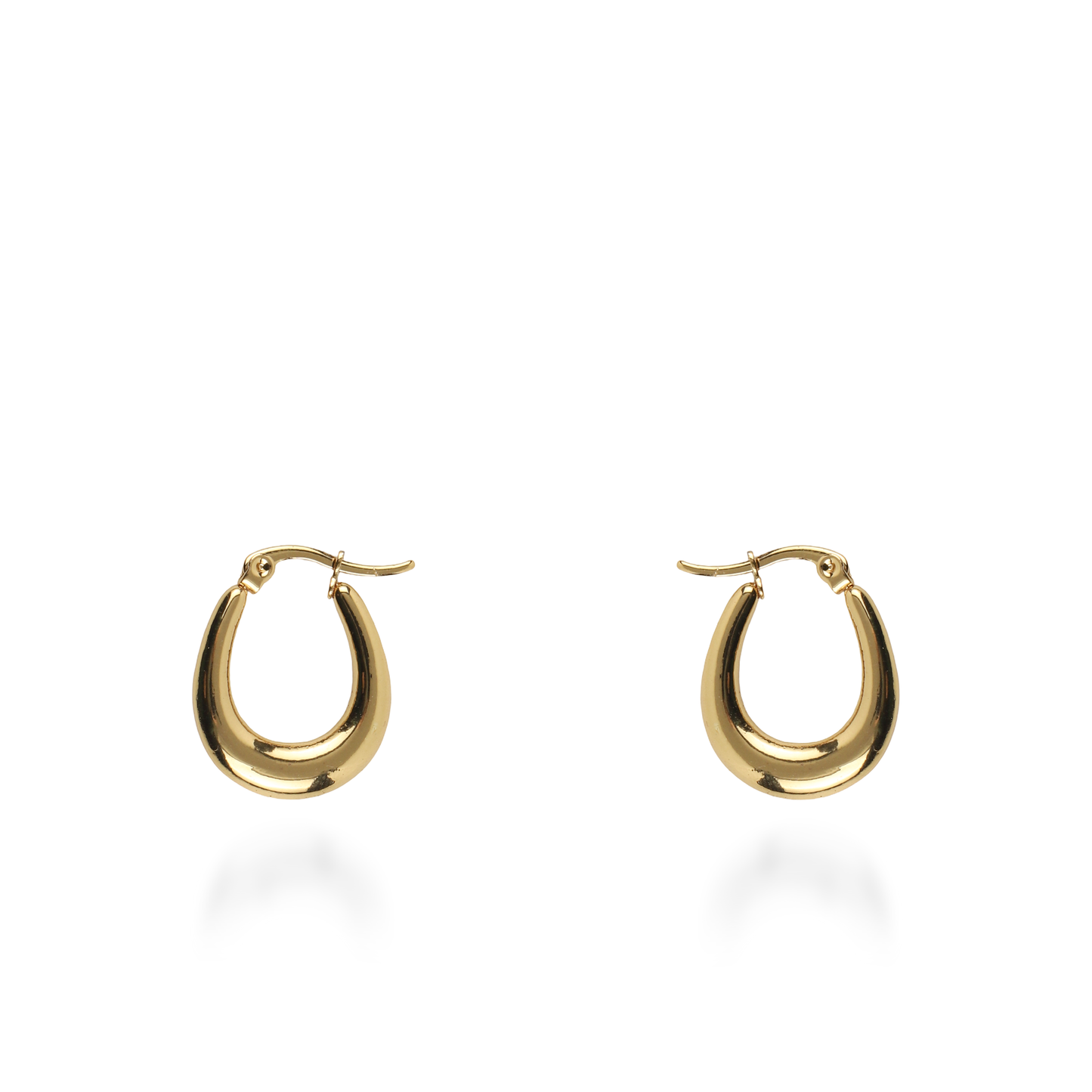 Σκουλαρίκια κρίκοι Mar and Mar Rhia από ανοξείδωτο ατσάλι