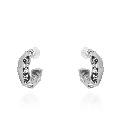 Σκουλαρίκια κρίκοι Mar and Mar Bathilda (Silver)