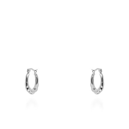 Σκουλαρίκια κρίκοι Mar and Mar Malin από ανοξείδωτο ατσάλι