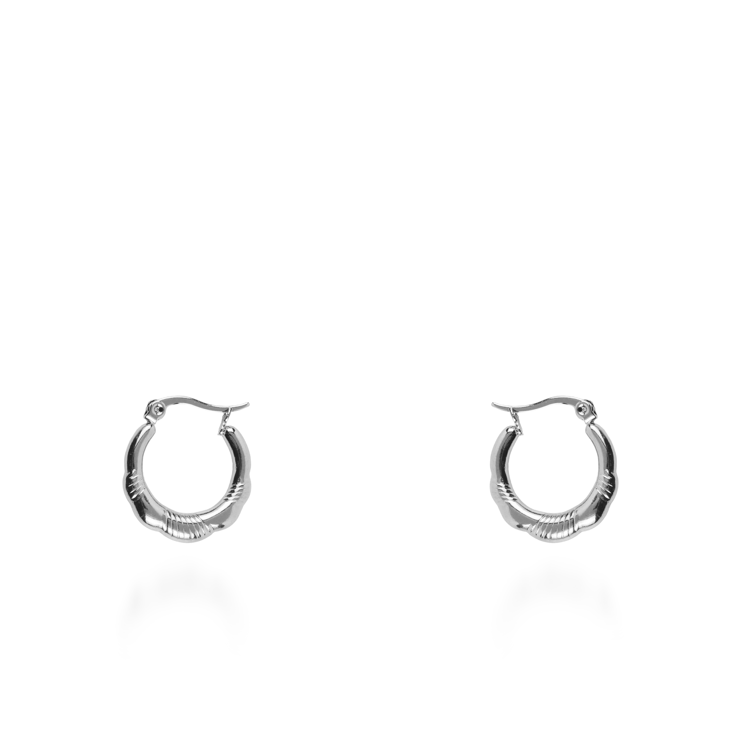 Σκουλαρίκια κρίκοι Mar and Mar Malin από ανοξείδωτο ατσάλι