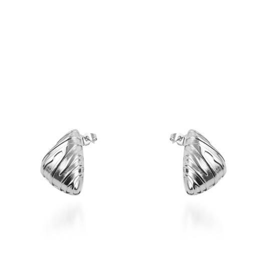 Σκουλαρίκια καρφωτά καρδιές Mar and Mar Aminy από ανοξείδωτο ατσάλι