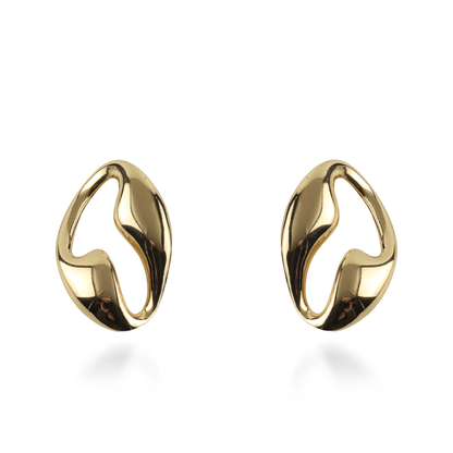 Σκουλαρίκια καρφωτά Mar and Mar Eliany από ανοξείδωτο ατσάλι