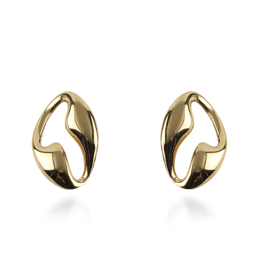 Σκουλαρίκια καρφωτά Mar and Mar Eliany από ανοξείδωτο ατσάλι