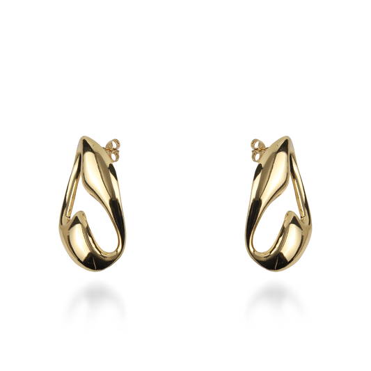 Σκουλαρίκια καρφωτά Mar and Mar Eliany από ανοξείδωτο ατσάλι