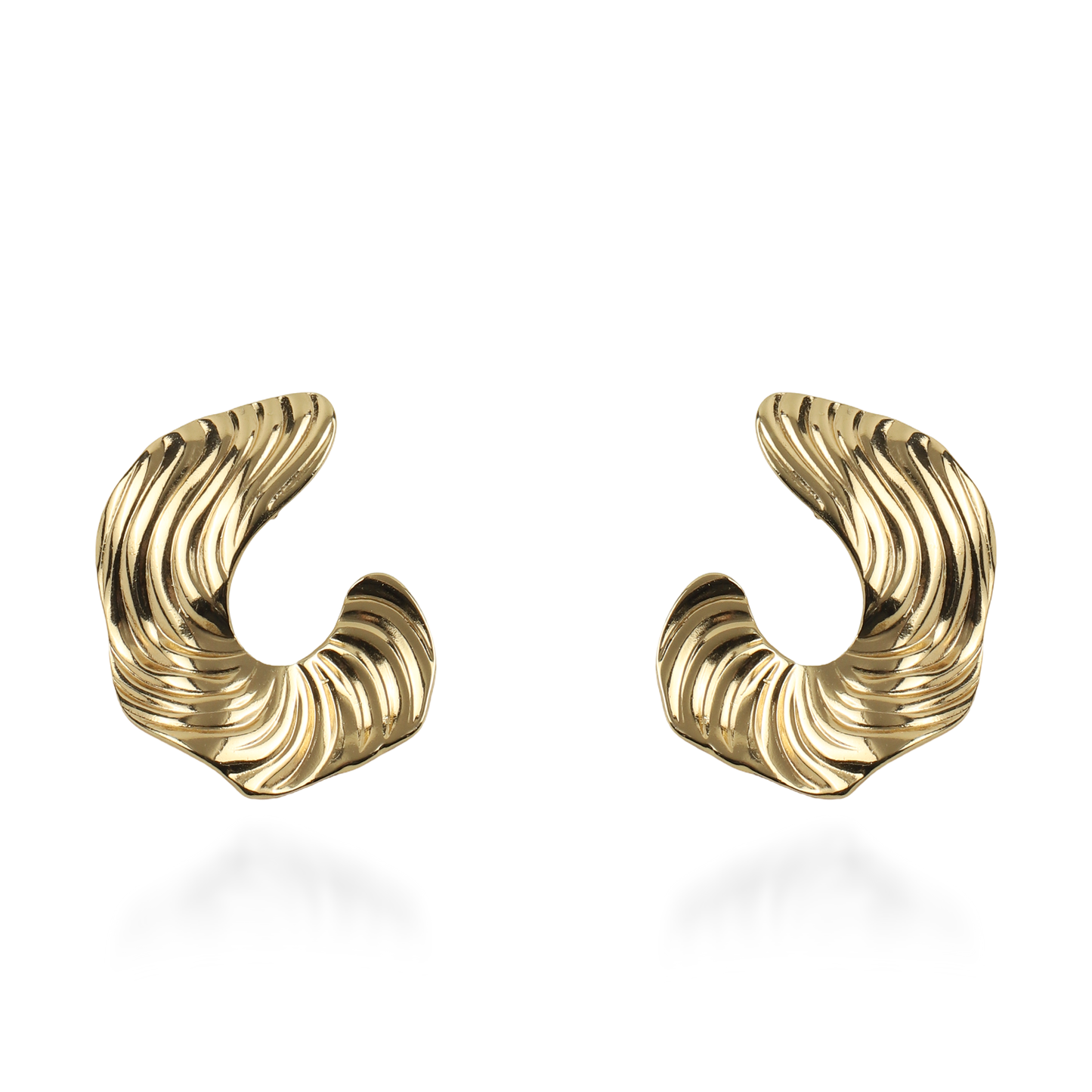 Σκουλαρίκια καρφωτά Mar and Mar Seryl από ανοξείδωτο ατσάλι