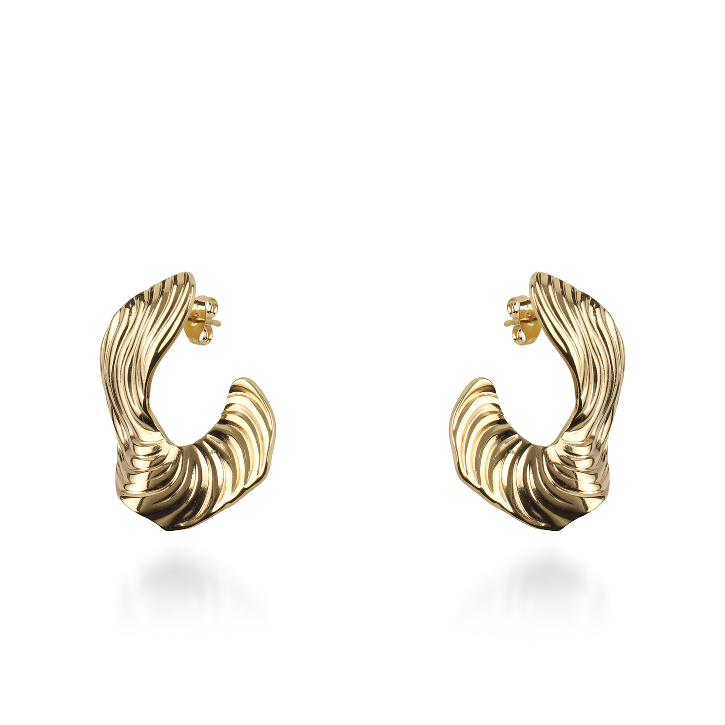 Σκουλαρίκια καρφωτά Mar and Mar Seryl από ανοξείδωτο ατσάλι