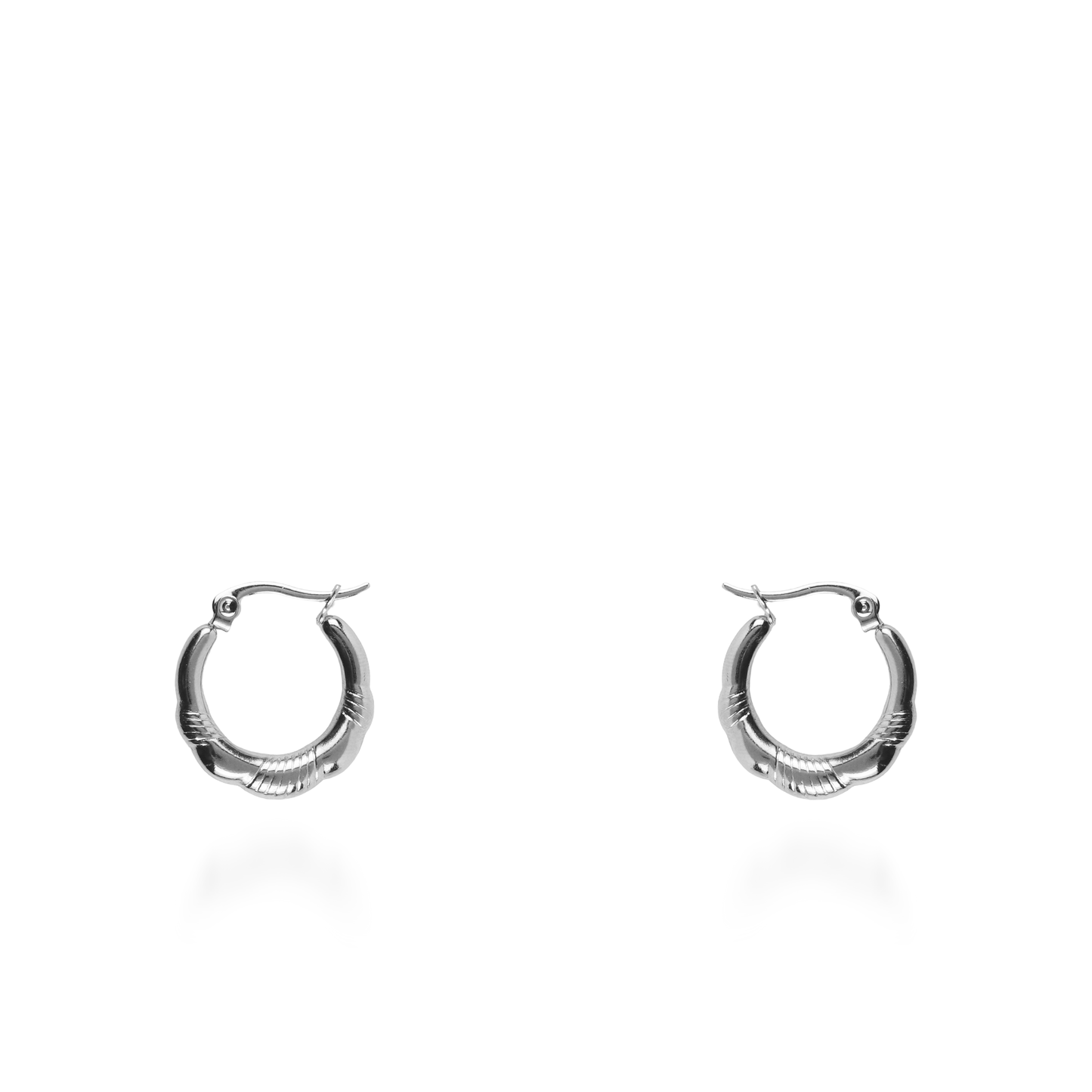 Σκουλαρίκια κρίκοι Mar and Mar Renia από ανοξείδωτο ατσάλι