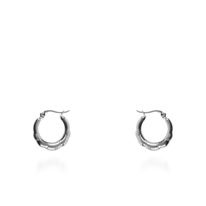 Σκουλαρίκια κρίκοι Mar and Mar Renia από ανοξείδωτο ατσάλι