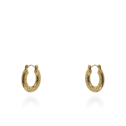 Σκουλαρίκια κρίκοι Mar and Mar Kyble από ανοξείδωτο ατσάλι