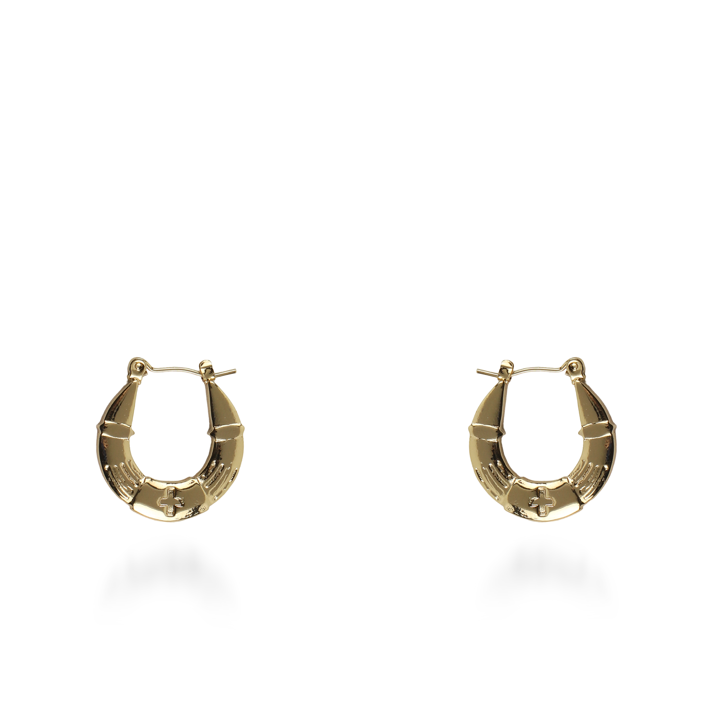 Σκουλαρίκια κρίκοι Mar and Mar Zeny από ανοξείδωτο ατσάλι