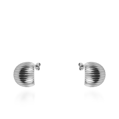 Σκουλαρίκια καρφωτά Mar and Mar Velia από ανοξείδωτο ατσάλι