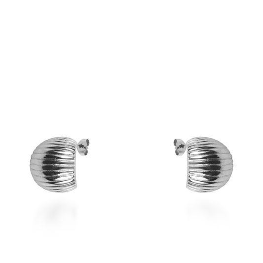 Σκουλαρίκια καρφωτά Mar and Mar Velia από ανοξείδωτο ατσάλι