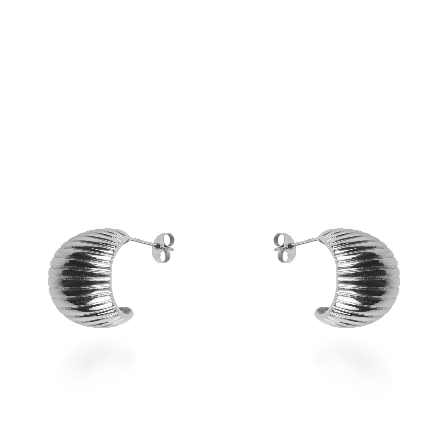 Σκουλαρίκια καρφωτά Mar and Mar Velia από ανοξείδωτο ατσάλι