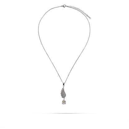 Κολιέ με πέτρες ζιργκόν Mar and Mar Seraphia (Silver) από ανοξείδωτο ατσάλι