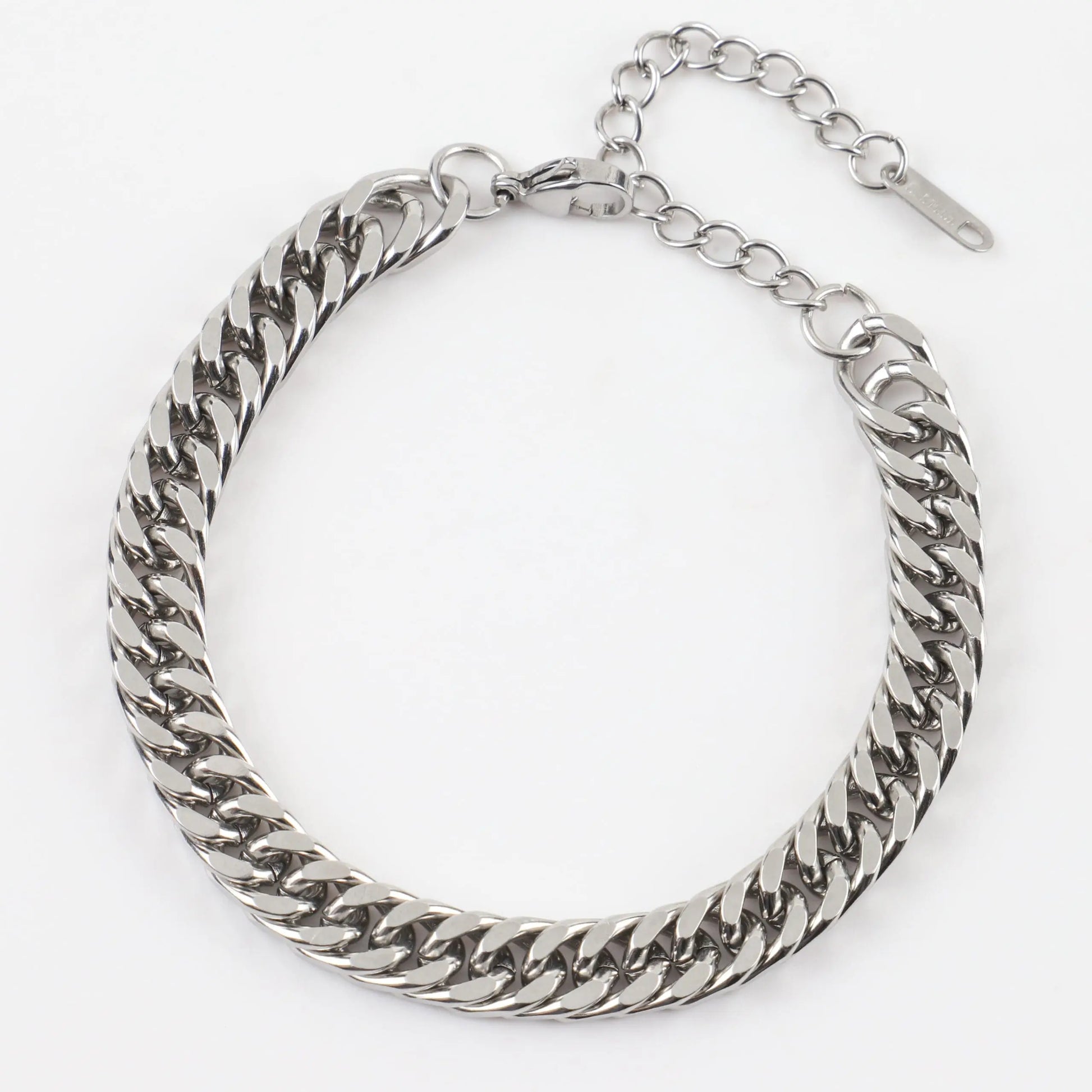 Αλυσίδα χεριού Curb 8mm Mar & Mar Jordan από ανοξείδωτο ατσάλι