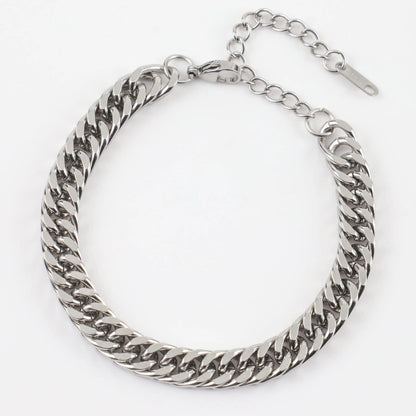 Αλυσίδα χεριού Curb 8mm Mar & Mar Jordan από ανοξείδωτο ατσάλι