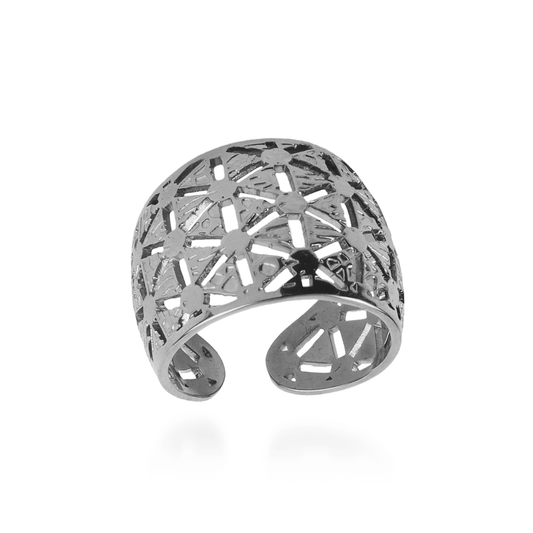 Γυναικείο δαχτυλίδι Mar and Mar Nosia (Silver) από ανοξείδωτο ατσάλι