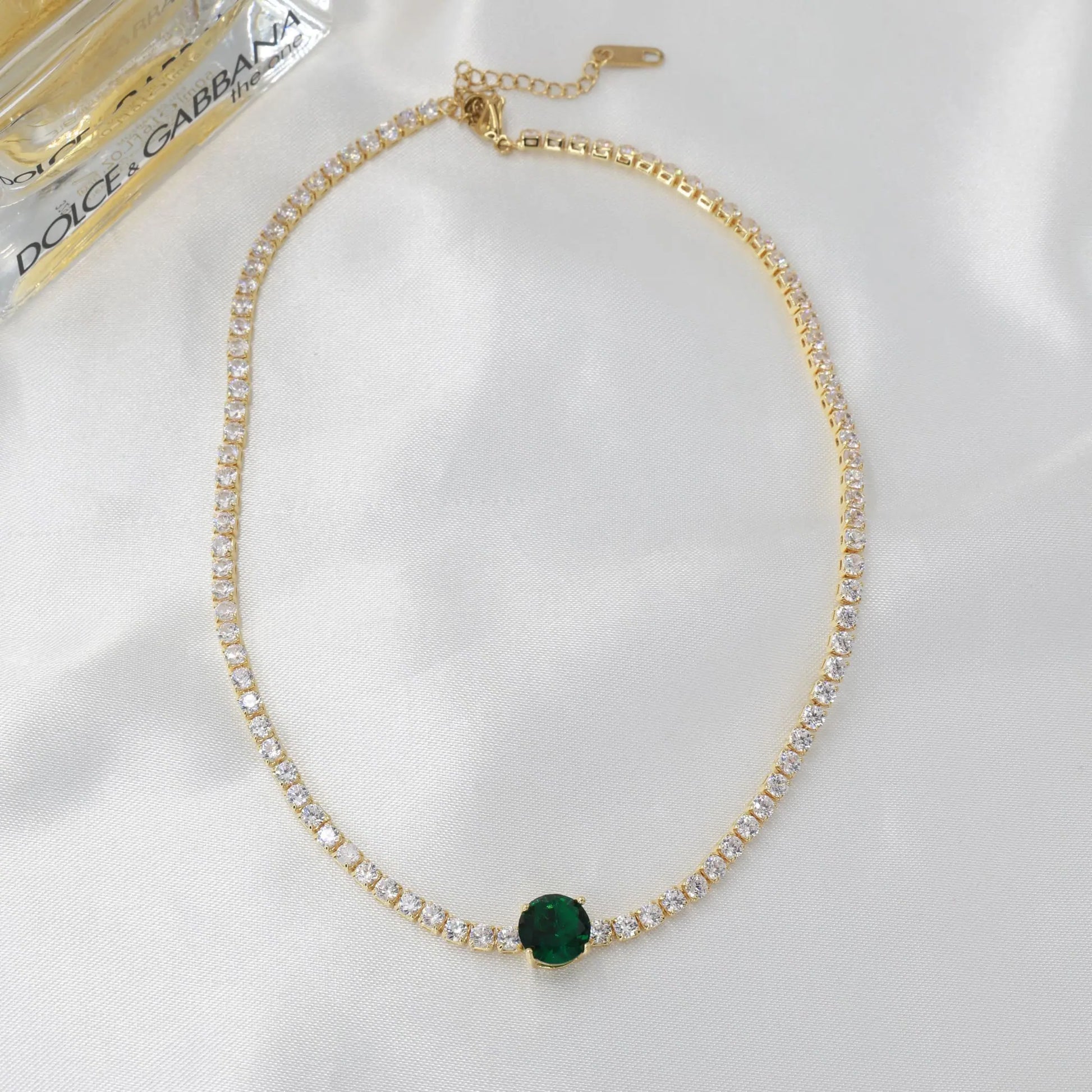Κολιέ choker με πέτρες ζιργκόν Orianna Tennis