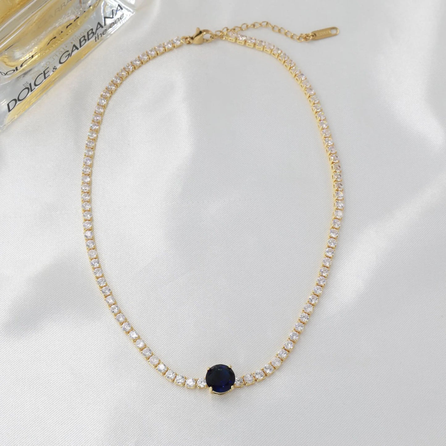 Κολιέ choker με πέτρες ζιργκόν Orianna Tennis