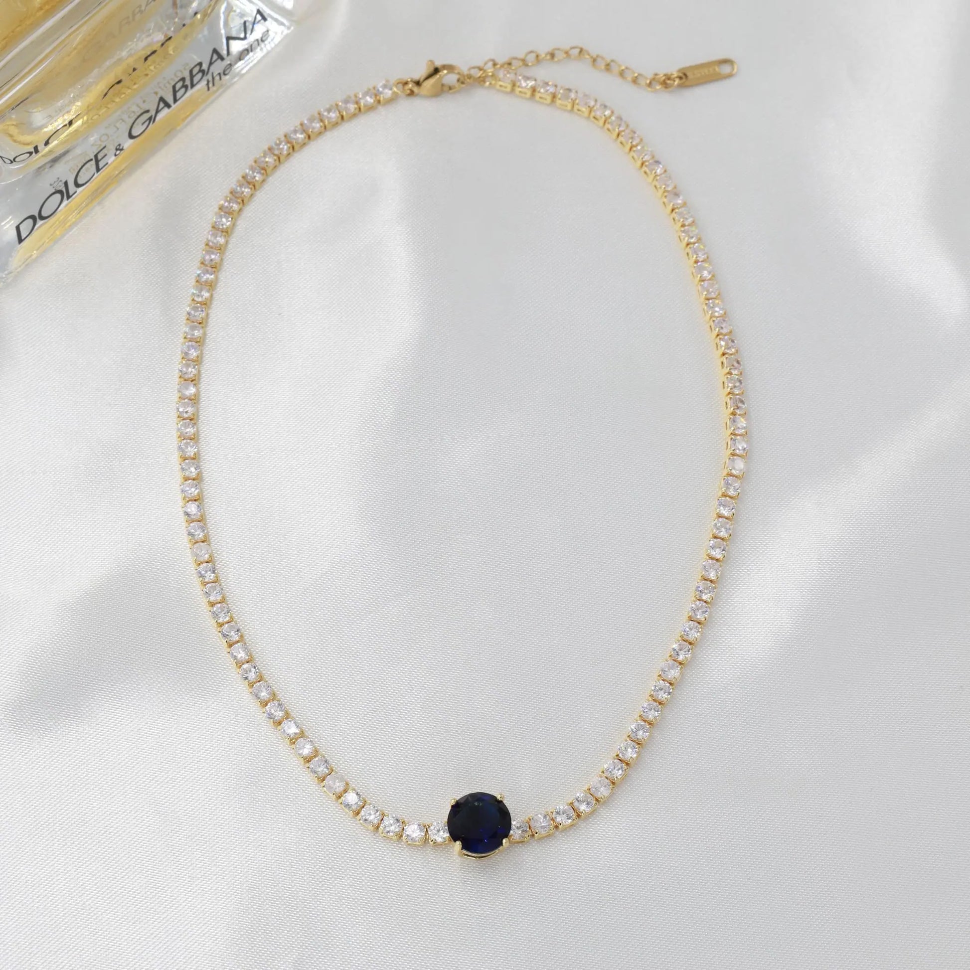 Κολιέ choker με πέτρες ζιργκόν Orianna Tennis