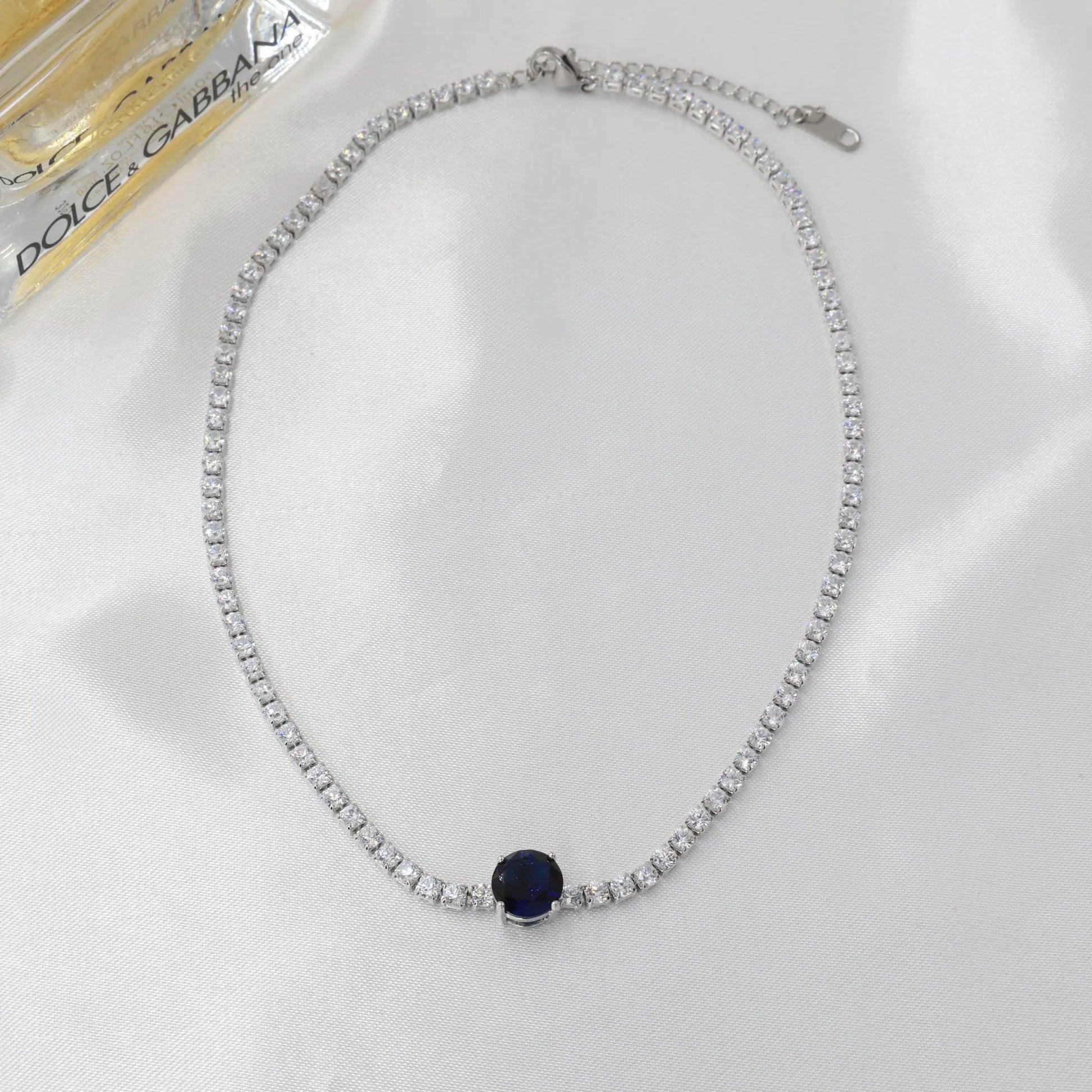 Κολιέ choker με πέτρες ζιργκόν Orianna Tennis