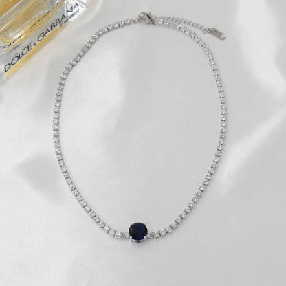Κολιέ choker με πέτρες ζιργκόν Orianna Tennis