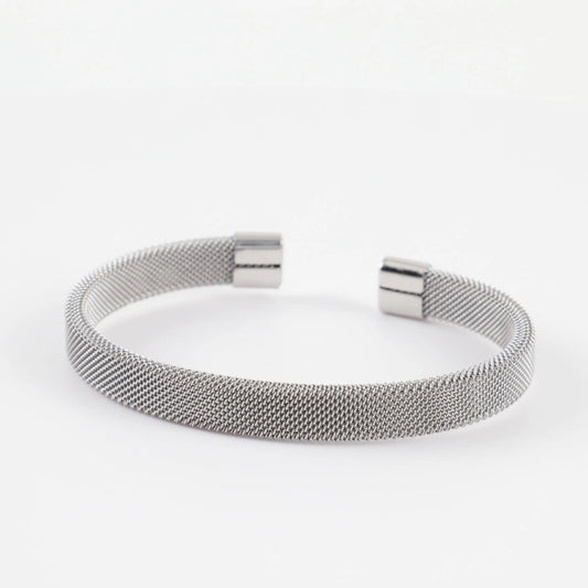 Βραχιόλι χειροπέδα Mar and Mar Largo Petite Cuff από ανοξείδωτο ατσάλι